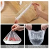 Disposable Food Bowl Covers - 100pcs Fresh-Keeping Kitchen Covers