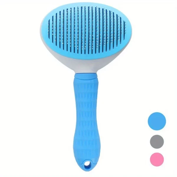 Pet Hair Removal Comb for Effortless Grooming of Dogs and Cats