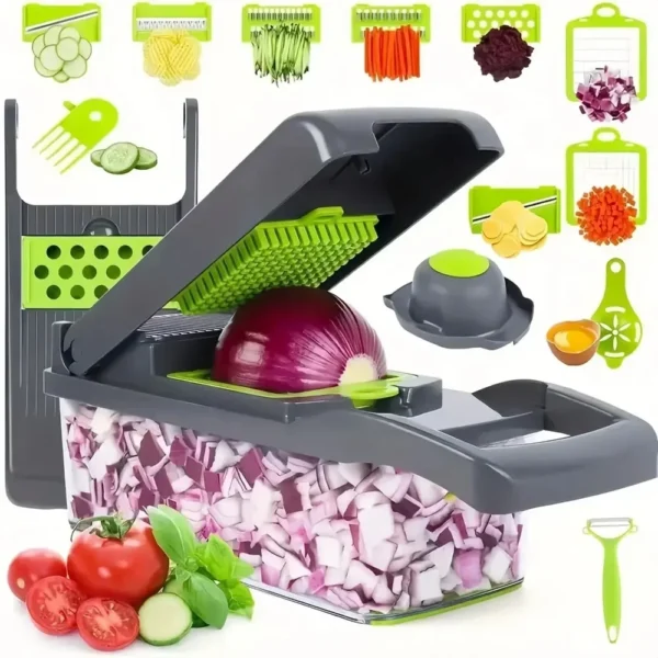 Multifunctional Vegetable Chopper & Slicer