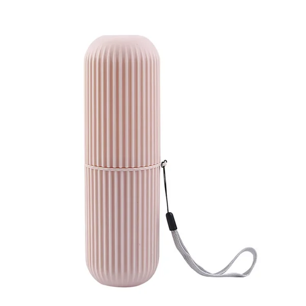 Travel Toothbrush Case - Portable Toothbrush & Toothpaste Holder