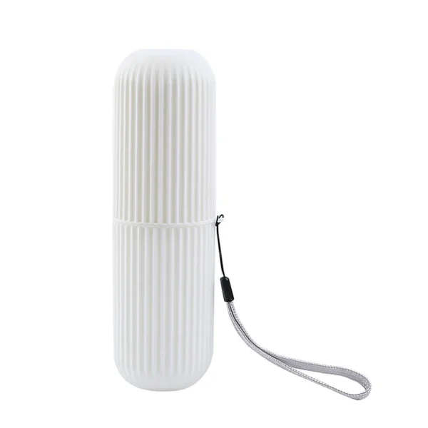 Travel Toothbrush Case - Portable Toothbrush & Toothpaste Holder