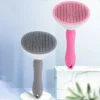 Pet Hair Removal Comb for Effortless Grooming of Dogs and Cats
