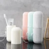 Travel Toothbrush Case - Portable Toothbrush & Toothpaste Holder