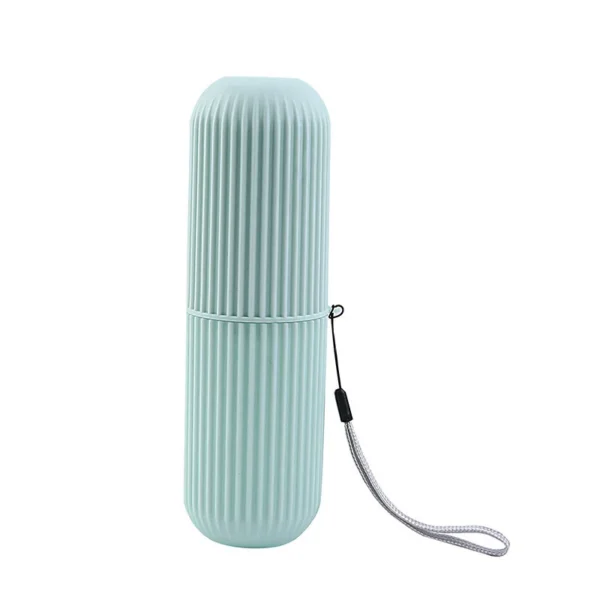 Travel Toothbrush Case - Portable Toothbrush & Toothpaste Holder