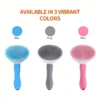 Pet Hair Removal Comb for Effortless Grooming of Dogs and Cats