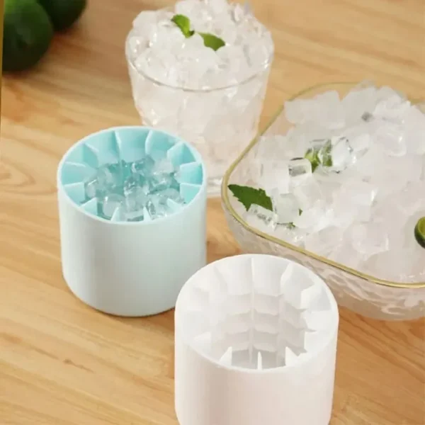 Saf48337b579940f288f1025d69be8e07a.webp Silicone Ice Cube Mold Round Ice Bucket Summer-Freeze Ice Maker