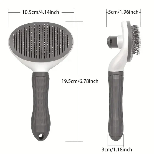 Pet Hair Removal Comb for Effortless Grooming of Dogs and Cats