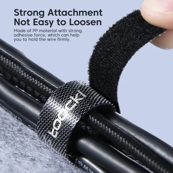 Cable Organizer & Wire Winder – Reusable Cord Management Clips