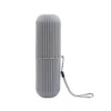 Travel Toothbrush Case - Portable Toothbrush & Toothpaste Holder