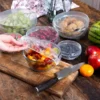 Disposable Food Bowl Covers - 100pcs Fresh-Keeping Kitchen Covers