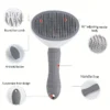 Pet Hair Removal Comb for Effortless Grooming of Dogs and Cats