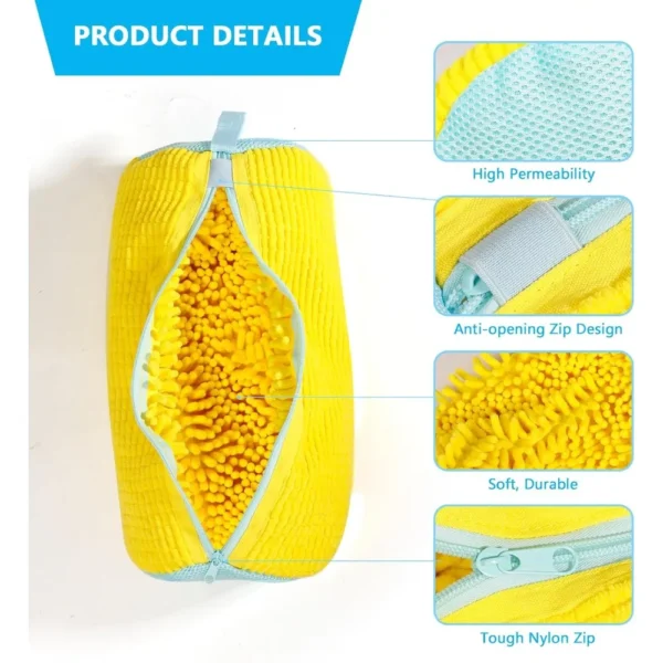 Durable Shoe Washing Bag – Protective Laundry Bag for All Shoe Types