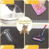 Large Cat Litter Mat – Easy Clean Double-Layer Litter Catcher