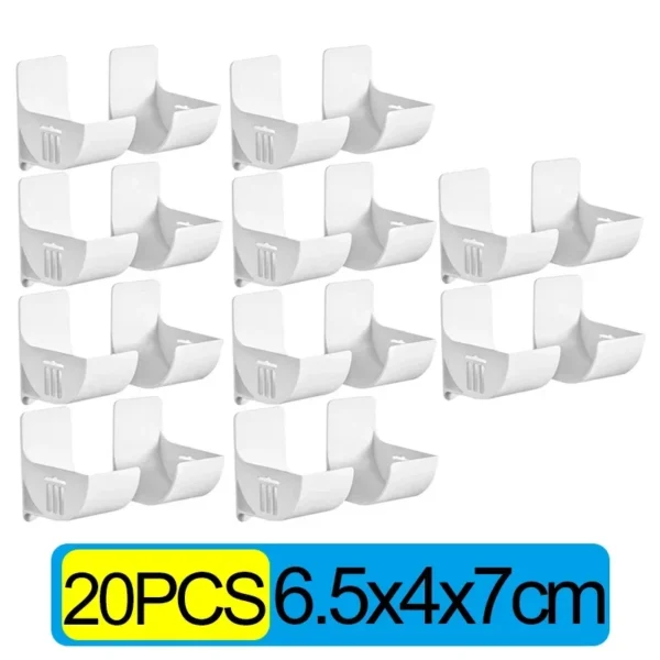 S8ff50c2857844c17bcaec15f71f748dd8.webp Wall Mounted Trash Bag Holder & Garbage Bag Dispenser – Space-Saving Kitchen Storage Organizer
