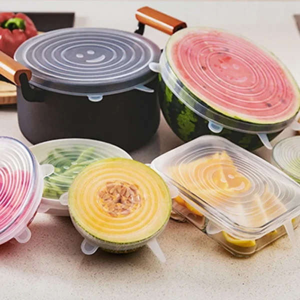 Silicone Stretch Food Covers | Reusable Food Lids