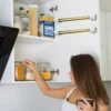 Se0054dc3c6534d959d44271a57d229e14.webp Wall Mounted Trash Bag Holder & Garbage Bag Dispenser – Space-Saving Kitchen Storage Organizer